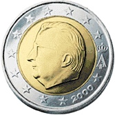 2 Euros Belgium